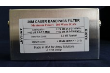 W3NQN Design mono band Cauer Elliptical filter for the 20 meters band by K7MI